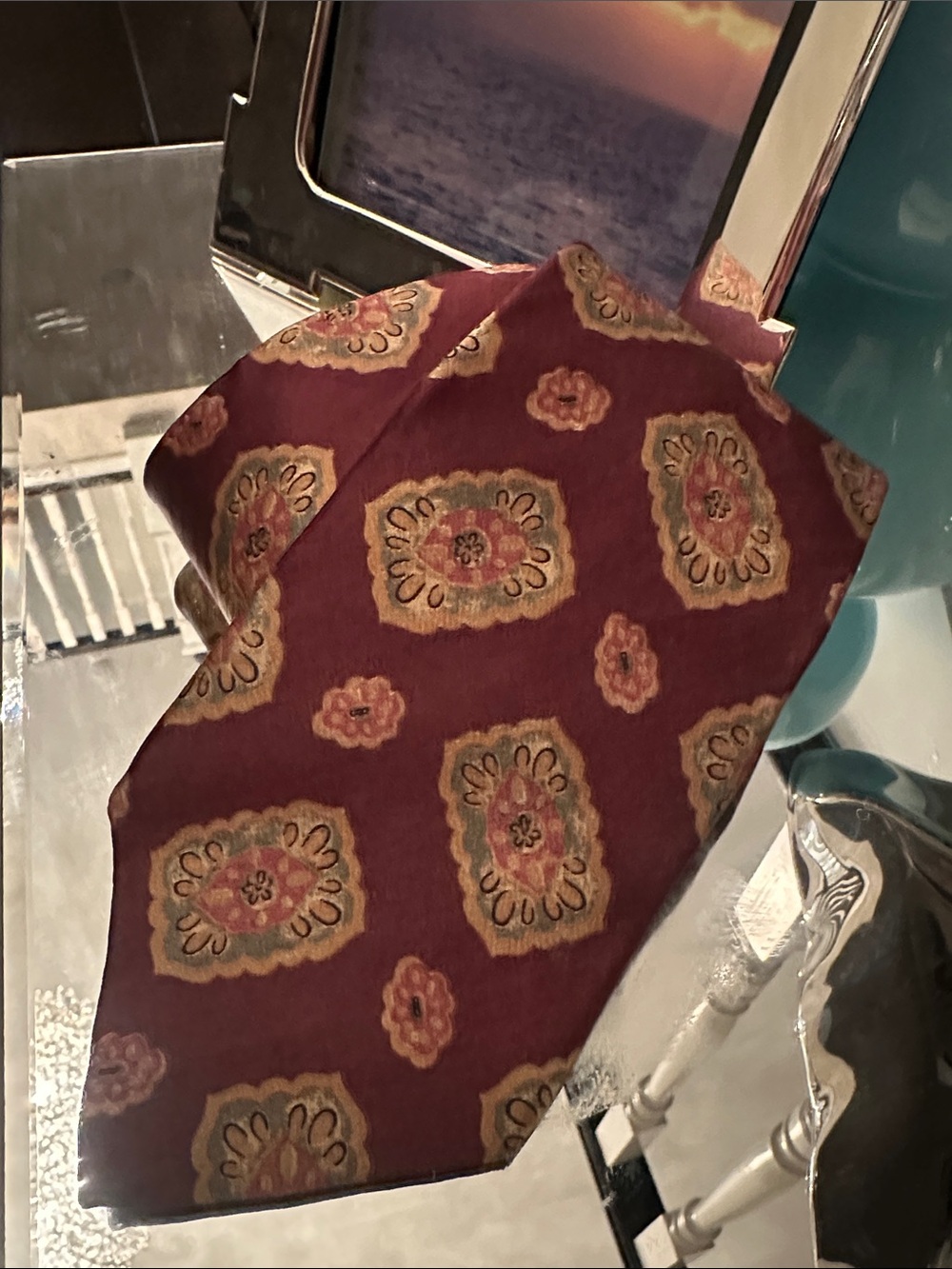 CHRISTIAN DIOR SILK TIE